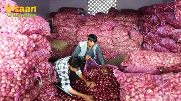 भारत में प्याज की सभी किस्मों के निर्यात पर प्रतिबंध लगा दिया